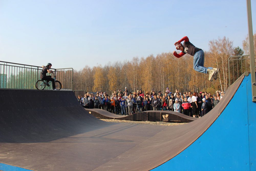 В Десногорске открыли скейт-площадку при поддержке атомщиков