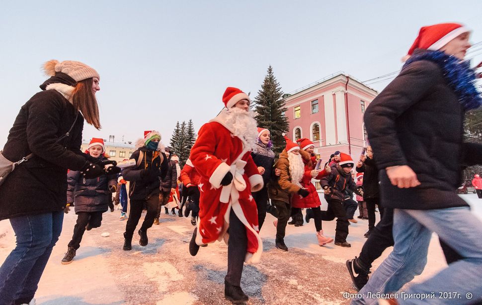 В Снежинске состоится забег Дедов Морозов